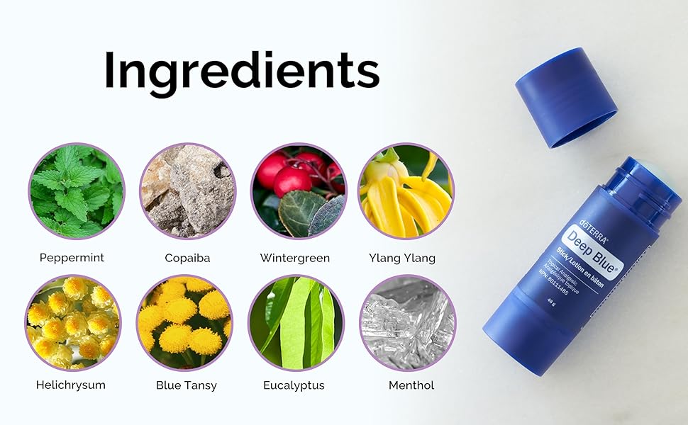 dōTERRA Deep Blue® Stick + Copaíba - Imagem 3