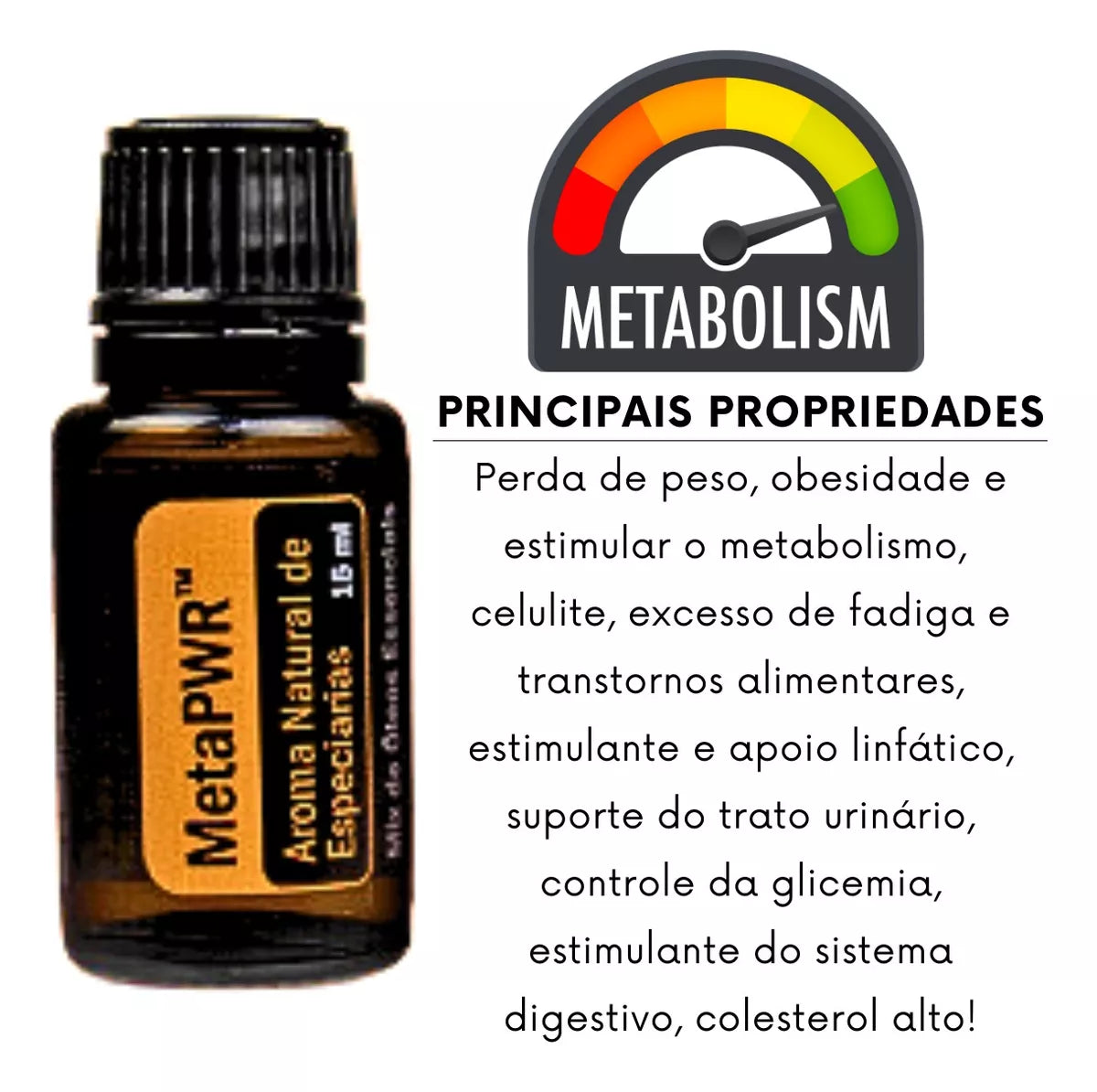 Kit Emagrecimento Óleos Essenciais MetaPWR, Lemon e Grapefruit (15ml) - Imagem 2